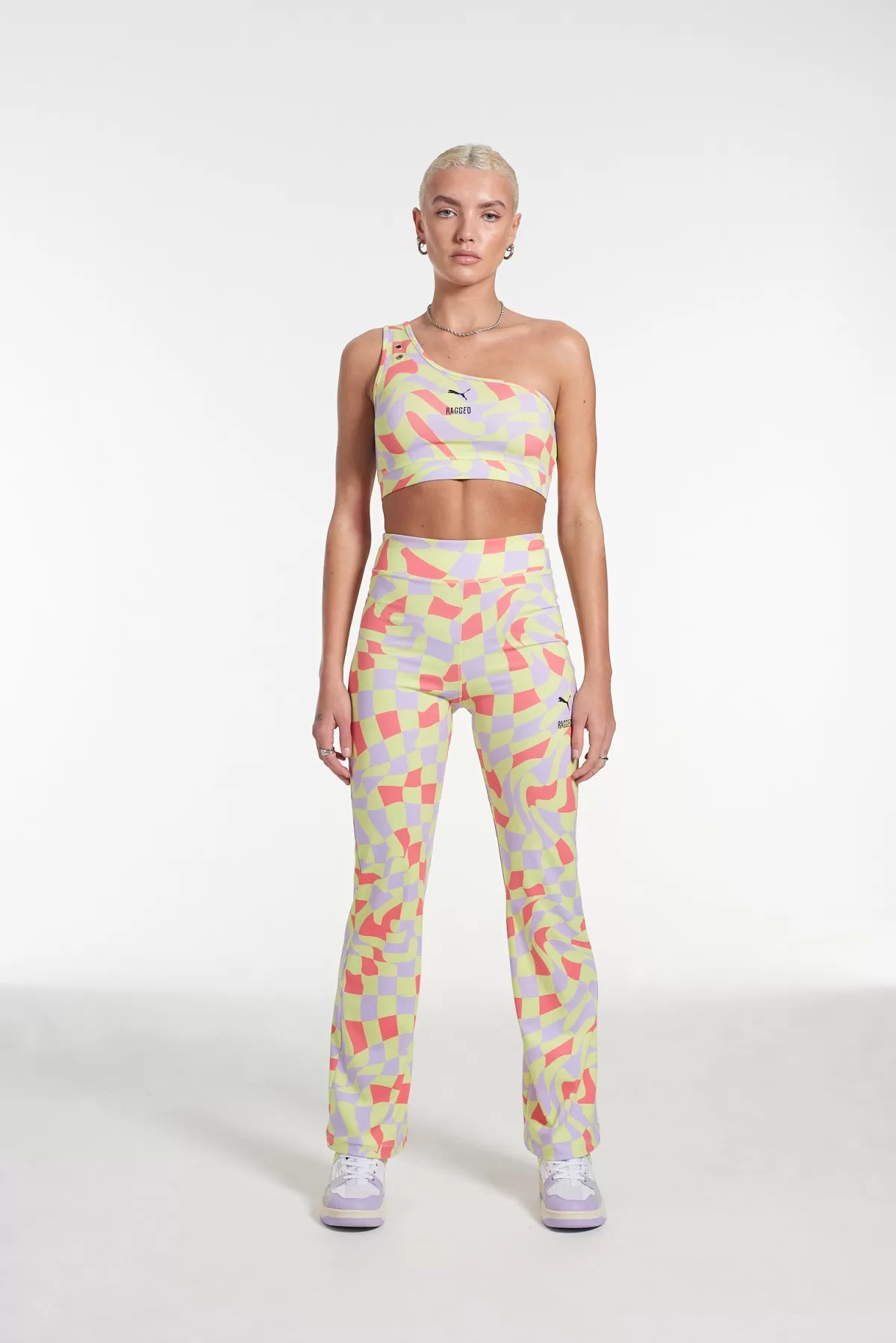 Store The Ragged Priest Puma X All Over Print Crop Top